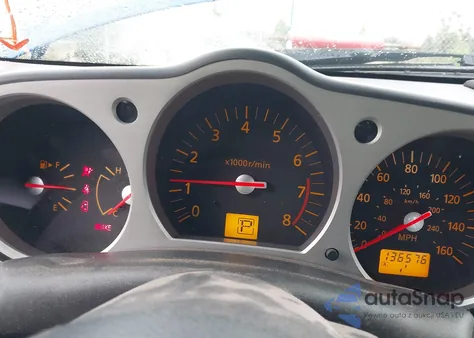 2005 Nissan 350Z Touring из США, поврежденный, VIN JN1AZ34D55M603747